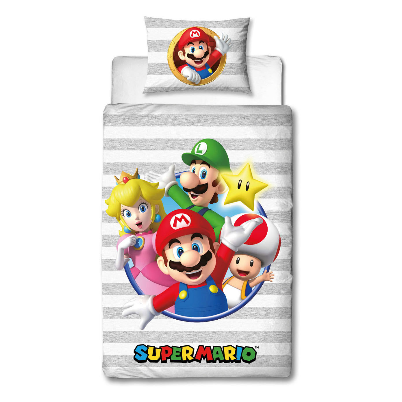 Super Mario & Friends Dekbedovertrek
