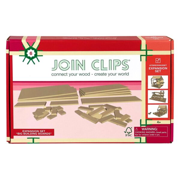 JOIN CLIPS Uitbreidingsset Grote Bouwplaten