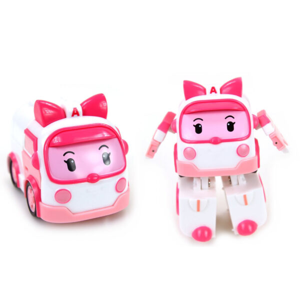 Robocar Poli Transforming Robot - Amber