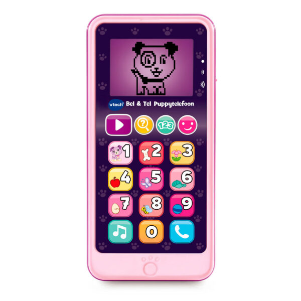 VTech Bel & Tel Puppytelefoon Roze