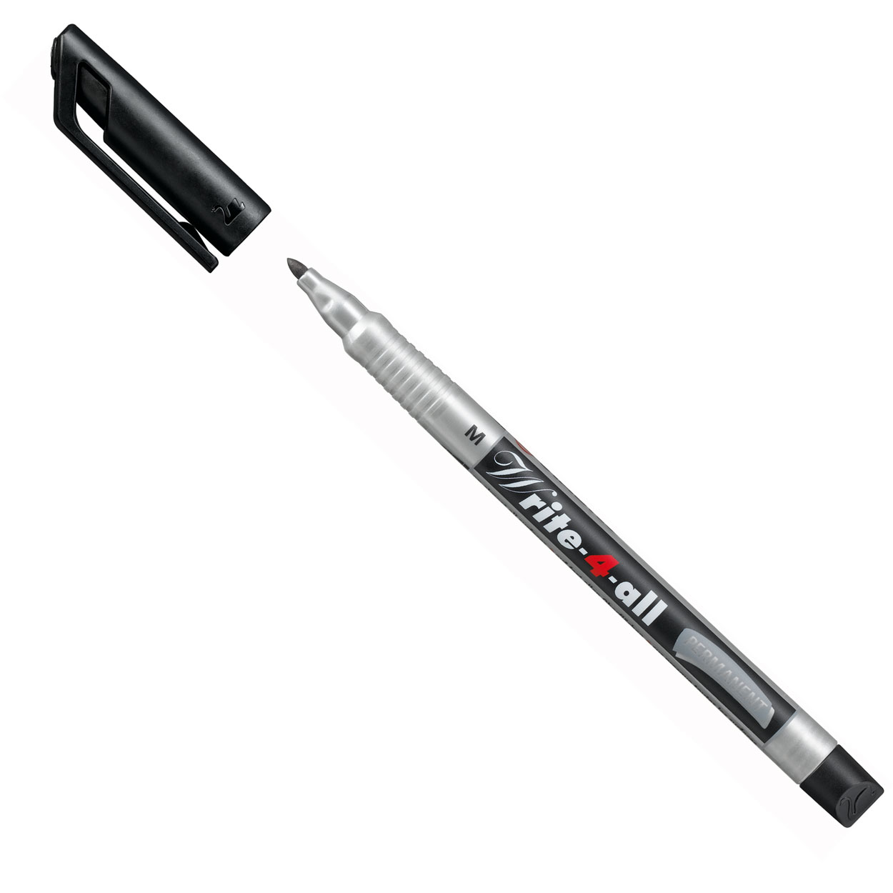 STABILO Write-4-all Permanent Marker Medium - Zwart