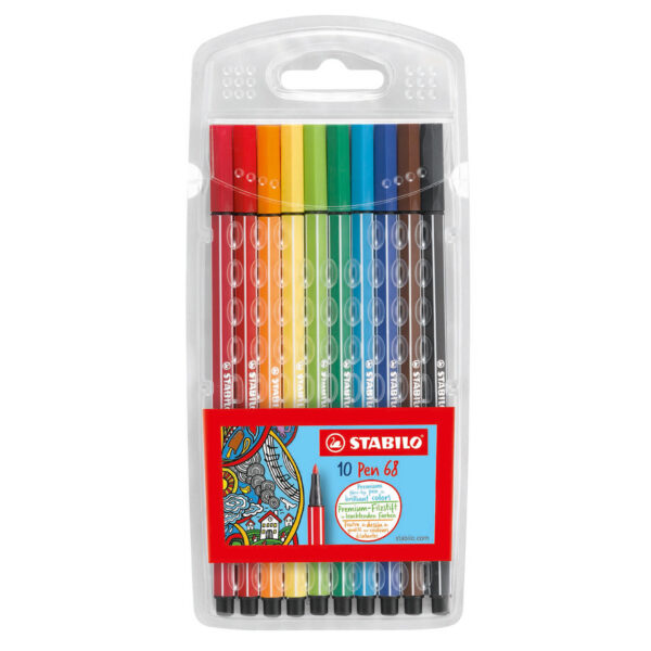 STABILO Pen 68 - 10 Kleuren