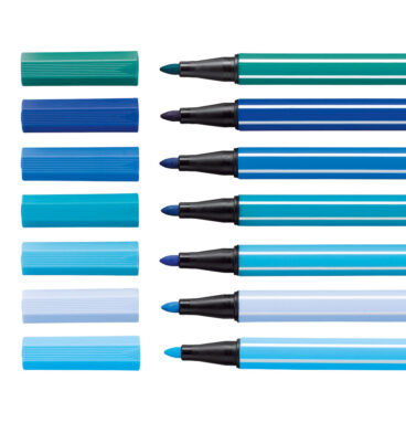 STABILO Pen 68 Viltstift - Blauwtinten