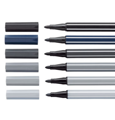 STABILO Pen 68 Viltstift - Grijstinten