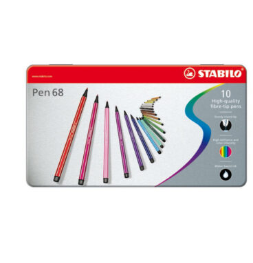 STABILO Pen 68 in Metalen Doos