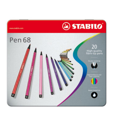 STABILO Pen 68 in Metalen Doos