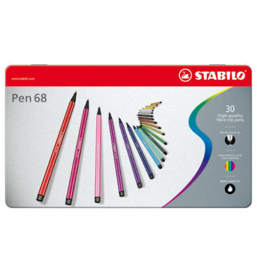 STABILO Pen 68 in Metalen Doos