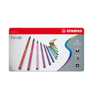 STABILO Pen 68 in Metalen Doos