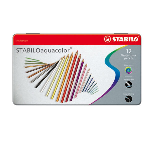 STABILO Aquacolor Metalen Doos