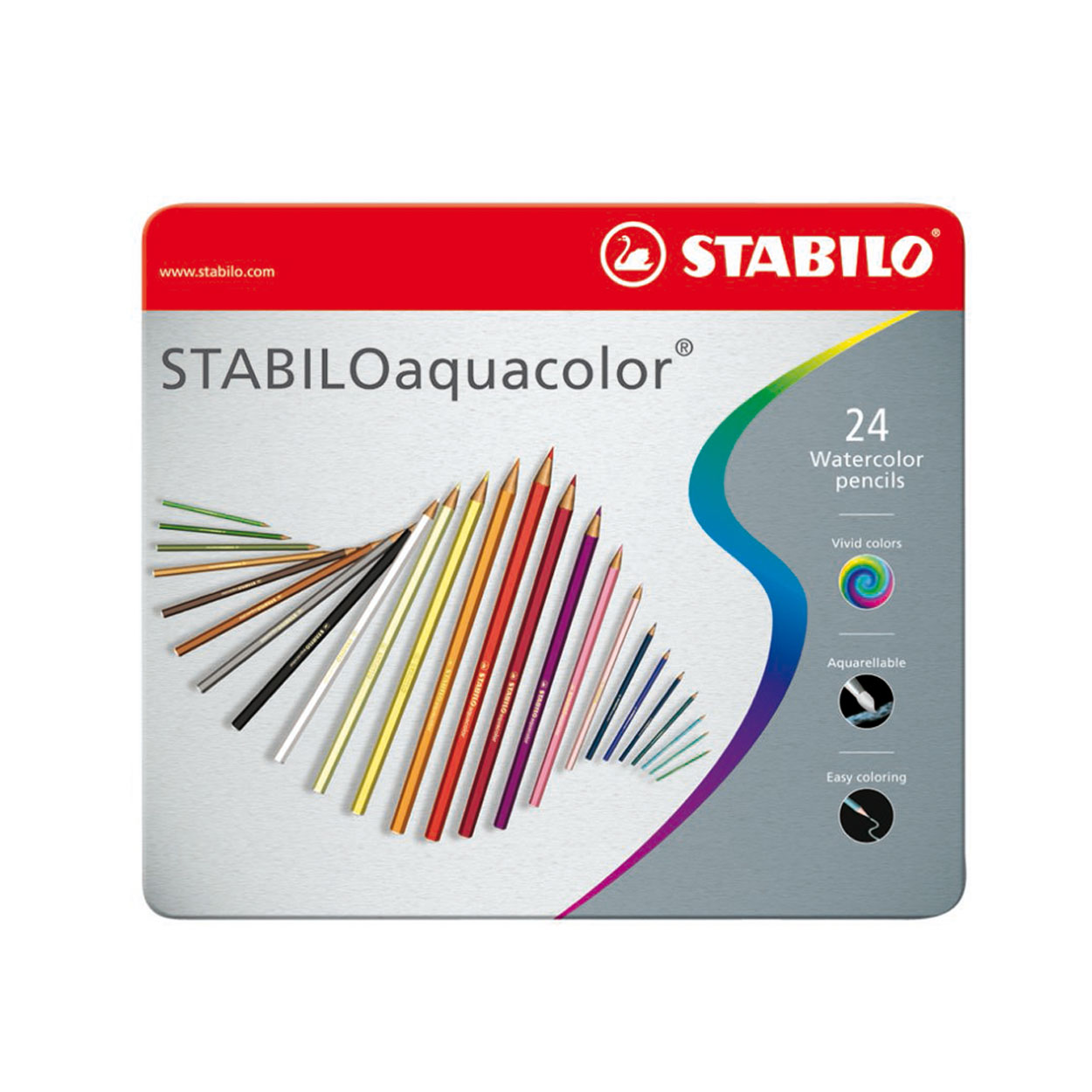 STABILO Aquacolor Metalen Doos