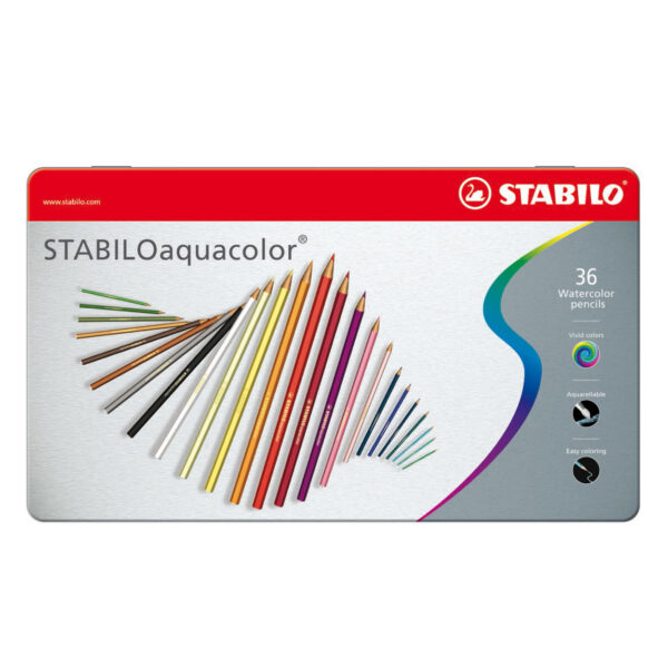 STABILO Aquacolor Metalen Doos