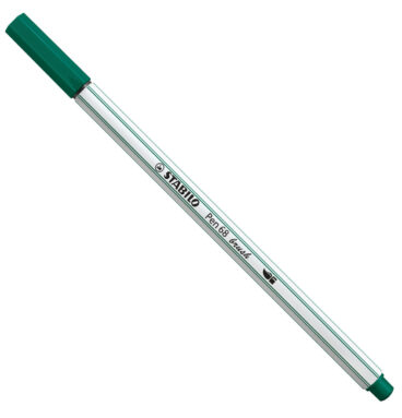 STABILO Pen 68 Brush 53 - Turquoise Groen