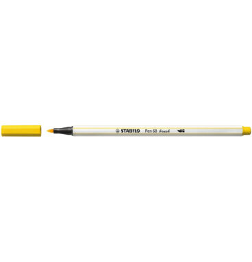 STABILO Pen 68 Brush 44 - Geel