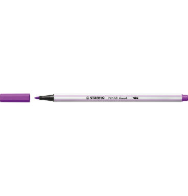 STABILO Pen 68 Brush 58 - Lila