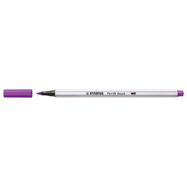 STABILO Pen 68 Brush 58 - Lila