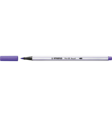 STABILO Pen 68 Brush 55 - Paars