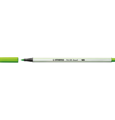 STABILO Pen 68 Brush 43 - Loofgroen