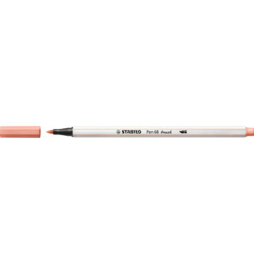STABILO Pen 68 Brush 26 - Lichte Huidstint