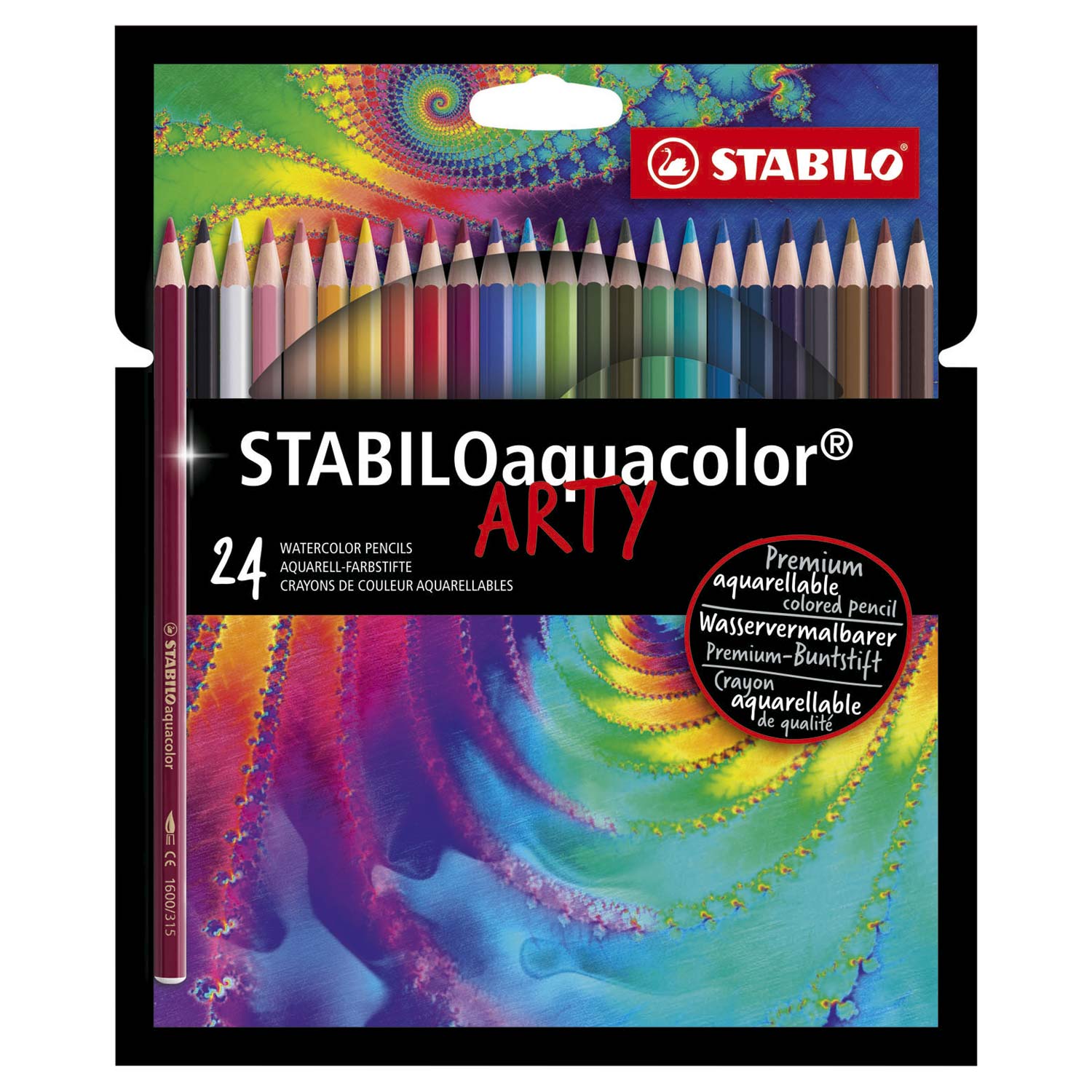 STABILO Aquacolor Kleurpotloden ARTY