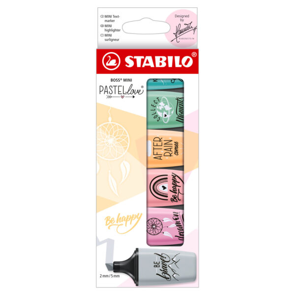 STABILO BOSS MINI Pastellove Markeerstiften