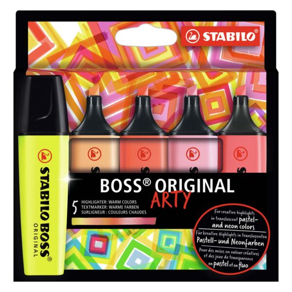 STABILO BOSS Original Arty - Warm Colors