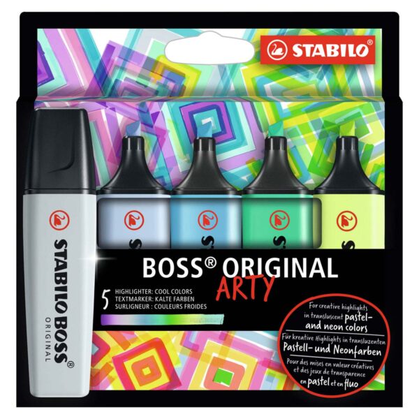 STABILO BOSS Original Arty - Cool Colors