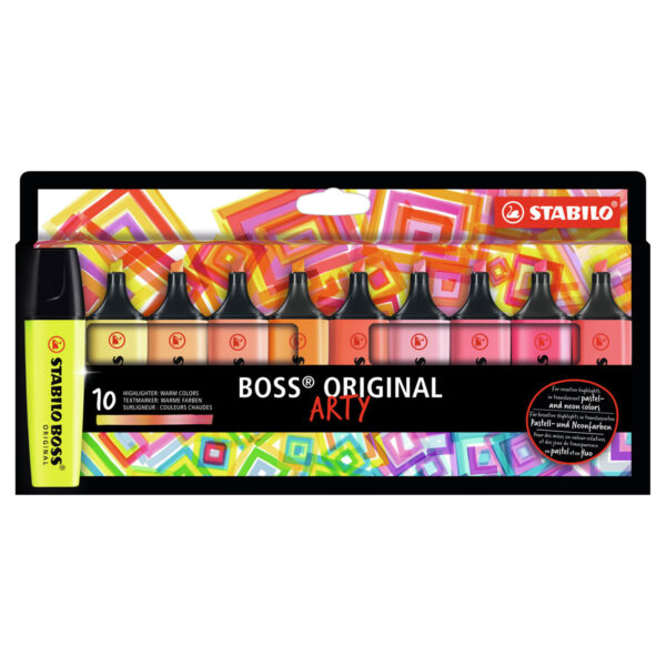 STABILO BOSS Original Arty - Warm Colors