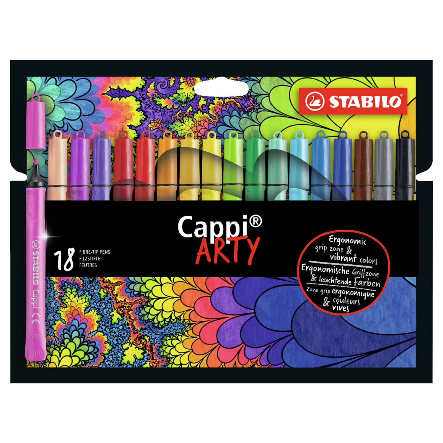 STABILO Cappi ARTY Viltstiften