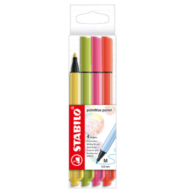 STABILO PointMax Fineliners Pastel