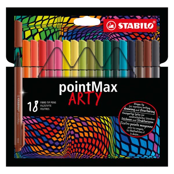 STABILO PointMax Fineliners ARTY