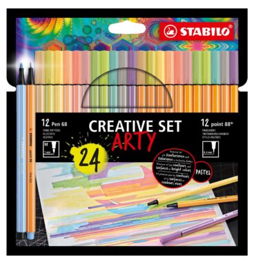STABILO Creative Set ARTY Viltstiften 68/88
