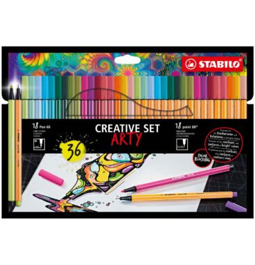 STABILO Creative Set ARTY Viltstiften 68/88