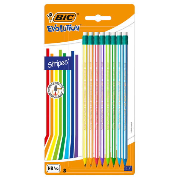 BIC Evolution Potloden met Gum