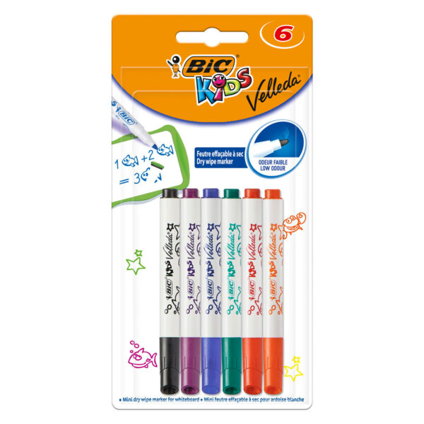 BIC Velleda Kids Whiteboard Markers