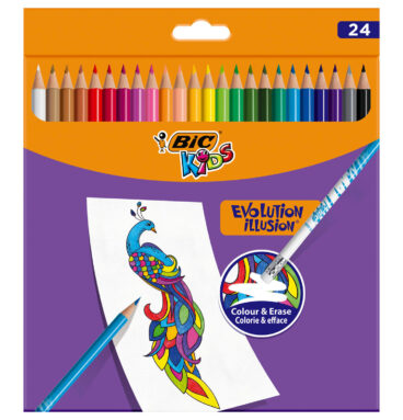 BIC Kids Evolution Uitgumbare Kleurpotloden