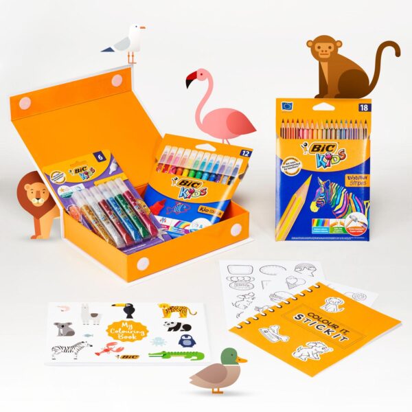 BIC Kids Kleurbox Dieren