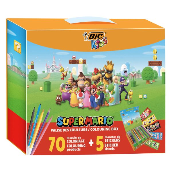 BIC Kids Super Mario Kleurkoffer