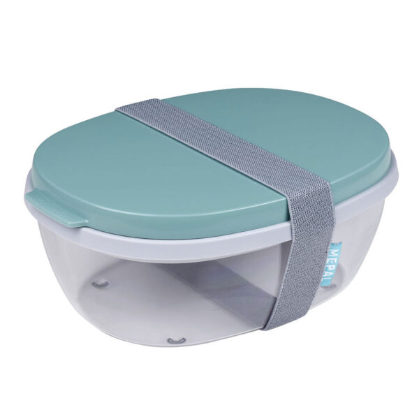 Mepal Saladebox Ellipse - Nordic Green