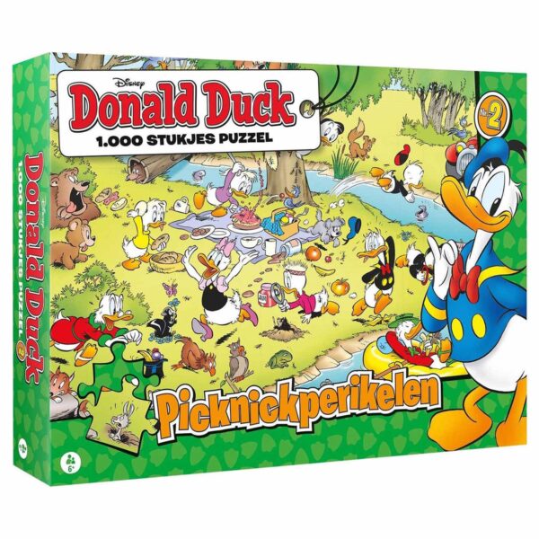 Donald Duck Puzzel - Picknickperikelen