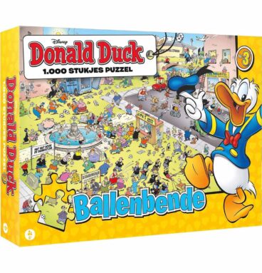 Donald Duck Puzzel - Ballenbende