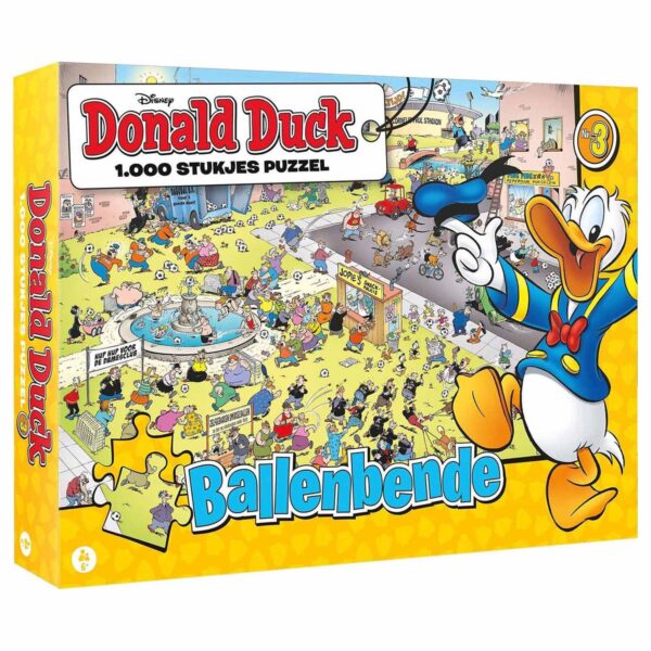 Donald Duck Puzzel - Ballenbende