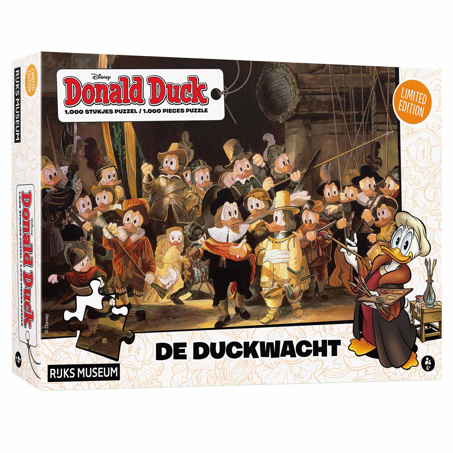 Donald Duck Puzzel - De Duckwacht