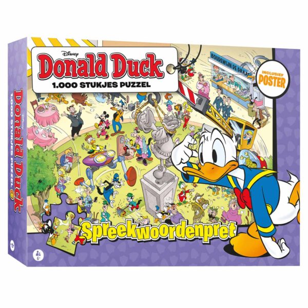 Donald Duck Puzzel - Spreekwoordenpret