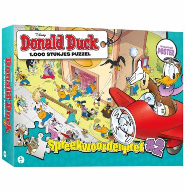 Donald Duck Puzzel - Spreekwoordenstrijd