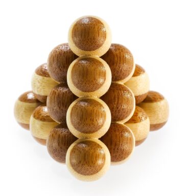 3D Bamboo Breinpuzzel Cannon Balls *