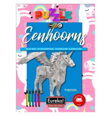 Eureka 3D Puzzel Books - Eenhoorns