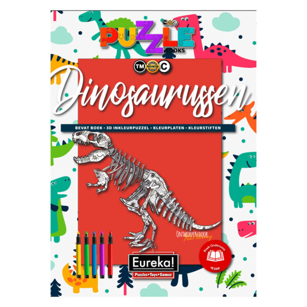 Eureka 3D Puzzel Books - Dinosaurussen