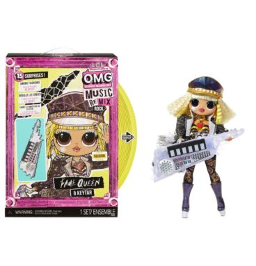 L.O.L. Surprise OMG Pop Remix Rock-  Fame Queen and Keytar