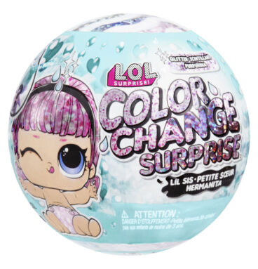 L.O.L. Surprise Glitter Color Change Lil Sisters Mini Pop
