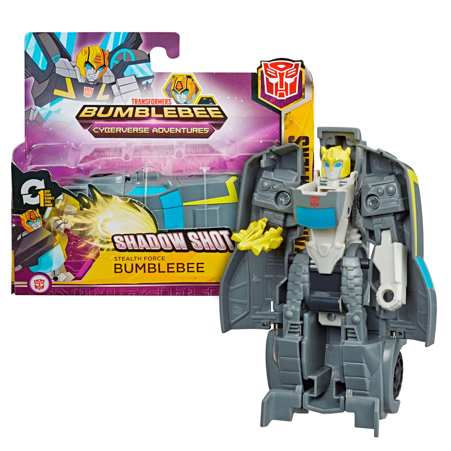 Transformers Cyberverse 1 Step Shadow Bumblebee